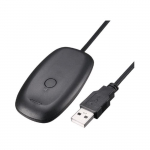 IEGEEK Neuf PC Manette Sans fil Contr&ocirc;leur de jeu r&eacute;cepteur Adaptateur pour Microsoft XBOX 360(Noir)
