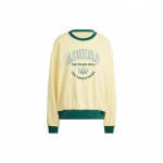 Adidas Originals Vrct graafilise disainiga dressipluus naistele Kollane IT9857 S