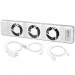 Jahutuslisatarvikud Radiaatori ventilaator Radiaatori ventilaator Valge 100-240V Automaatne Energias&auml;&auml;stlik Ventilaatork&uuml;ttekeha Madal m&uuml;ratase Kodu