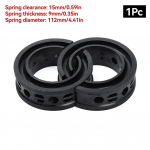 1tk t&auml;iustatud 19-auguline auto must puhver kummist amortisaator vedrupuhver kummist pad amortisaatori tarvikud t&uuml;&uuml;p ABCDE