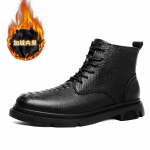 Mood Kvaliteetsed Meeste Saapad Talv Pluss Samet Nahkkingad Mood Puuvillased Kingad Mood Pahkluusaapad &Auml;ri Vabaaja Vaba&otilde;hujalatsid 42