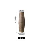 Jingdezhen p&otilde;rand Suur Vaas K&auml;sitsi Nikerdatud Paks Keraamiline Vaas Pott Elutuba Hotell Retro Floreros Dekoratiivsed Kaunistused