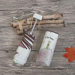 Tuulekindel UV-vastane kokkupandav vihmavari V&auml;ike prints vihmavari Mini tasku vihmavarjud must kate T&uuml;druku v&auml;ikesed vihmavarjud Protable