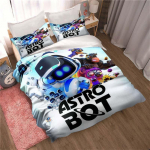 ASTRO BOT Armas multifilmi voodipesukomplekt Tekikomplekt, &uuml;heinimesevoodi King-size voodikomplekt t&auml;iskasvanutele lastele Magamistoa tekikott padjap&uuml;&uuml;r 200x200cm 3pcs