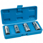 4 tk Keermestatud poldi eemaldaja komplekt Katkise poldi eemaldamise padrun Metriline poldi eemaldaja t&ouml;&ouml;riist 12,5 mm nelikant 4 Pcs