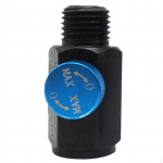 1/4 inch Inlet Connector Speed Control Valve NPT Inline Regulator Multifunction Air Flow 36mm