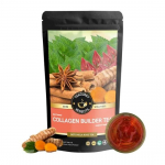 TEACURRY Collagen Builder tee (1 kuu pakett | 100 grammi) - Nahale, juustele, k&uuml;&uuml;ntele (C-vitamiini, biotiiniga)