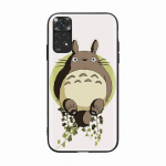 D-96 armas Totoro must diivani&uuml;mbris iPhone'ile 16 15 Plus 14 13 Mini 12 11 Pro 8 6 6S SE 5 XR XS Max Realme C30 C33 C32 9I VIVO V29 V27 V23 Y36 Huawei Y7 Prime 2018 jasmiin