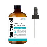 Ciofra Pure & Natural Herbal Oil, 100% Tea Tree, 1 unit, 120ml black