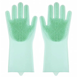 Lemmikloomade hooldamine Puhastuskindad Magic N&otilde;udepesu Puhastus K&auml;sn Silikoon Karvaeemaldus Kinnas Koera Kassi Vannitamine &Scaron;ampoon Kindapuhastus