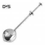 Roostevaba terase teepress s&otilde;el Roostevaba terase teedifuuser V&otilde;rks&otilde;el riputuskonksuga k&auml;epide Teekeetja lahtise lehe tee jaoks Kaasaskantav tee B