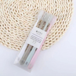 Jaapani stiilis MUJI bambusest s&ouml;ega pehmete harjastega hambahari, 4 tk Pack of 4