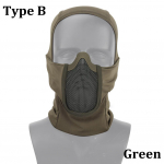 Taktikaline kogu n&auml;omask v&otilde;rgust Balaclava kork Mootorratta armee Airsoft paintballi peakatted jahi CS m&auml;ngu kaitsemask
