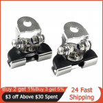 2tk roostevabast terasest universaalne auto A-samba kapuuts LED t&ouml;&ouml;tule kronsteini hoidiku klamber Mootorikaane lambivarda kinnitusklamber CHINA