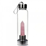 Looduslik kuusnurkne prismaklaasist veetass Crystal Energy Cup Magic Wand Spa teetass 601-700ml