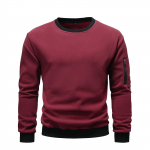 Meeste fliisist &uuml;markaelusega pullover fliisist &uuml;hev&auml;rvilise kapuutsiga ja fliisfliisist fliisjakiga XXL must