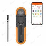 Juhtmevaba toiduvalmistamise termomeeter Toit Liha Steik Digitaalne Bluetooth Barbecue Tarvikud K&ouml;&ouml;k Ahi Grill BBQ Nutikad Termomeetrid kollane