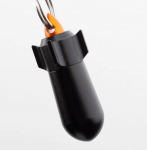 Mini metallist tihendiga pudeli mahuti veekindel pudeli kanister kapslikarp v&auml;lik&auml;mpingu EDC t&ouml;&ouml;riist, titaanist suletud purk