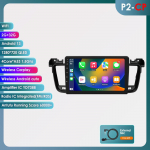 Hizpo 2din Android autoraadio Peugeot 508 508SW 2011 - 2018 jaoks autoraadio multimeedia videopleier GPS navi p&otilde;hiseade Carplay 4G RDS DSP intelligentne DVR P2CP 4Core 2G 32G