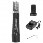 125W Kalap&uuml;&uuml;gi Puhas Lihtne Kala Puhastaja Eemaldaja Puhastaja T&ouml;&ouml;riist Elektriline Kala Soomuste Kraapija Laadimisadapter Veekindel Mereandide Nuga must