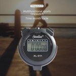 Elektrooniline digitaalne stopper spordi- ja fitness-jooksutreeningu jaoks X011 oranž