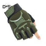 1 paar lastele pools&otilde;rmekindaid libisemisvastaseid spordikindaid, suure pindalaga libisemisvastase disainiga elastsed pehmed kindad M armee roheline v&auml;rv