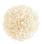 1tk komplekt 7,8-tolline valge paber s&uuml;nnip&auml;evapeoks Lillepallid Paber Pom Pom Paber Paber Lilled Kaunistused Rippuvad 7.8 inch