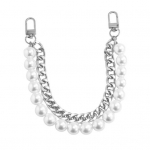 Koti asendusk&auml;epidemed klambritega Kahekihiline kunstp&auml;rlitega paks kett &Otilde;lakoti kaunistus kuldne