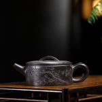 150ml Esteetiline Yixing Lilla Savist Teekann K&auml;sitsi Valmistatud Pott Toormaagi Dahongpao V&auml;hendav R&ouml;stimismuda Teekann S&otilde;elaga Zisha Teekomplekt
