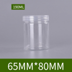 L&auml;bipaistev suletav paak, suletud purk kaanega Ringikujuline s&auml;ilitus&auml;mber purgid Mutripurk Mitmesugune teraviljapaak plastpudel 65x80mm