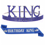 Meeste s&uuml;nnip&auml;evakuninga krooni ja v&ouml;&ouml; komplekt &ndash; peom&uuml;tsi peakate koogi t&auml;histamiseks