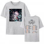 Ado MAAILMATUUR 2025 Hibana T-s&auml;rgid Puuvillane L&uuml;hikeste Varrukatega Unisex T-s&auml;rk Jaapani Stiilis Moe Tr&uuml;kiga R&otilde;ivad Naised Mehed T-s&auml;rgid Topid L