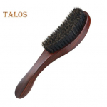 Meeste lainehari puidust habemehari harjastega juuksehari habeme kujundamise tarvik kodusalongis reisimiseks must