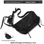 Meeste trendikas Jaapani t&ouml;&ouml;riiete Crossbody kott: Suure mahutavusega &otilde;lg, Messenger, seljakott, jalgrattas&otilde;it, &otilde;pilasekott.