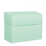 Kirjatarbed &Uuml;li&otilde;pilaskool Kontoritoimiku hoiukoti test Paberkaust Dokumendikott A4 failikaustad Double Buckle valge