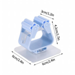 Mopi Luua Hoiukonks Seinale Paigaldatav Punch-vaba Mopi Hoidik Klamber Mitmeotstarbeline Hoiuriiul J&auml;ljetud Konksud Veekindel Luua Riiul
