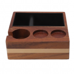 4 &uuml;hes Puidust Kohvi Koputuskast Puidust Kohvipaksu Konteiner Kast K&ouml;&ouml;gi S&ouml;&ouml;kla L&auml;&auml;nelik