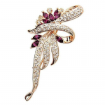 Pross Pin Diamond Corsage High-End naiste &otilde;rn korsa &uuml;likond Pin p&uuml;hade kingitused h&otilde;be