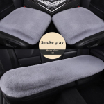 Universaalne Pl&uuml;&uuml;sist Talvine Autoistme Padjakomplekt - Paks, Soe, Kolmeosaline, 1200g Smoke Gray