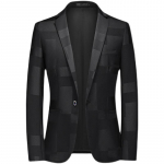 2022 S&uuml;gis Meeste Slim Business Casual &Uuml;likonajakk 4XL