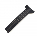 1 piece Dental Stainless Steel Measuring Lip Ruler Dental Lab Tools Papillameter Ruler Papilla Gauge 1 piece