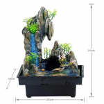 Uus lahe lauapealne juga purskkaev udupihusti kiviktaimla veefunktsioon vaigust k&auml;sit&ouml;&ouml; kaunistused kontorisse koju magamistuppa lauale dekoor AU Plug