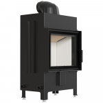 Steel fireplace KRATKI LUCY 12 kW &Oslash; 200 self closing door