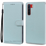 Oppo A91 &uuml;mbris OppoA91 A 91 kate silikoonist nahast rahakott klapiga telefoni&uuml;mbris Oppo Reno3 Reno 3 &uuml;mbris Oppo A91 kate Fundas For OPPO A91 helesinine v&auml;rv