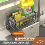 K&ouml;&ouml;gi k&auml;snahoidja roostevabast terasest valamu &auml;ravoolurest Seebi &auml;ravoolu k&auml;ter&auml;tikuivati ​​riiul Korraldaja vannitoa hoiutarvikud