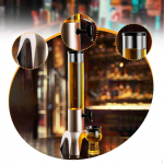 Mimosa Tower Beer Dispenser Stable Easy to Clean Beverages Large Capacity for Events 1.5L