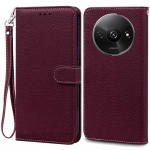 Redmi A3 &uuml;mbris Nahast rahakotiga klapp&uuml;mbris Xiaomi Redmi A3 jaoks Kaitsev Fundas Coque Xiaomi Redmi A3 A 3 telefoni&uuml;mbris For Redmi A3 (2024)