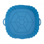 Frit&ouml;&ouml;ri silikoonvooder toidukvaliteediga BPA-vaba k&otilde;rge temperatuurikindel lihtne puhastada k&uuml;psetusplaat frit&ouml;&ouml;ri tarvikud must