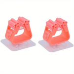 2 TK Mopi hoiustamisriiul Vannitoa imemisripptoru J&auml;ljeta mopiklambriga harjariips Seinale paigaldatav veekindel mopiriiul 2PCS valge