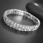 Rhinestone kett 2 3 4 5 rida s&auml;delev teemant veniv kristall mitmekihiline valikuline moodne h&otilde;bedane k&auml;ev&otilde;ru pahkluu kivist jalakoristus